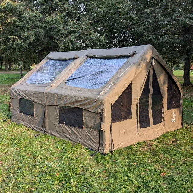 Inflatable Event Tent Setup