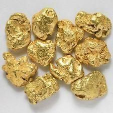 Pure Gold Nugget Sample 1