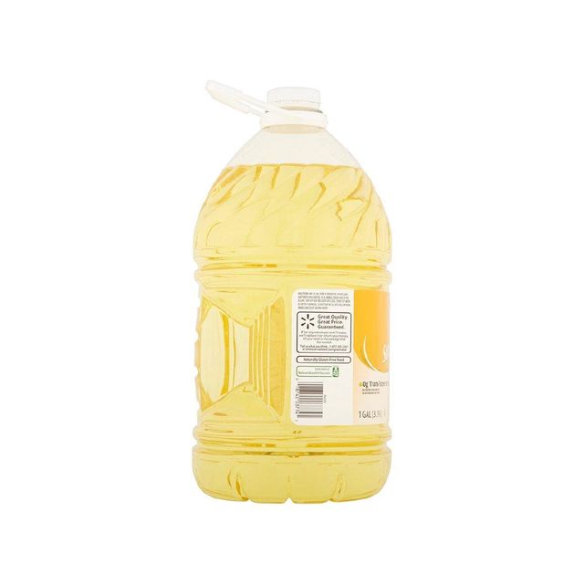 Sunflower Oil in Storage Tank
