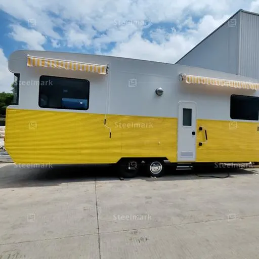 Travel Camp Trailer Camper - Interior setup