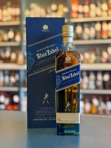 Bottle of Johnnie Walker Red Label 750ml Front View