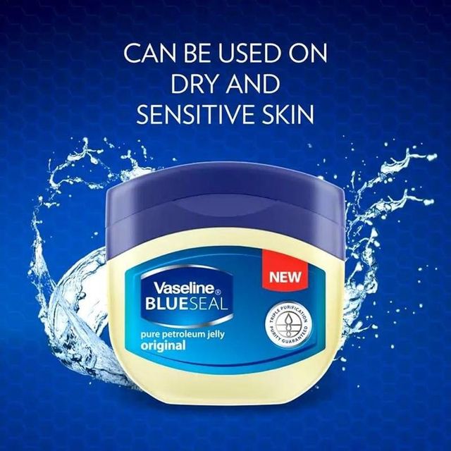 Vaseline Original Petroleum Jelly Lip Care 50ml Packaging Display