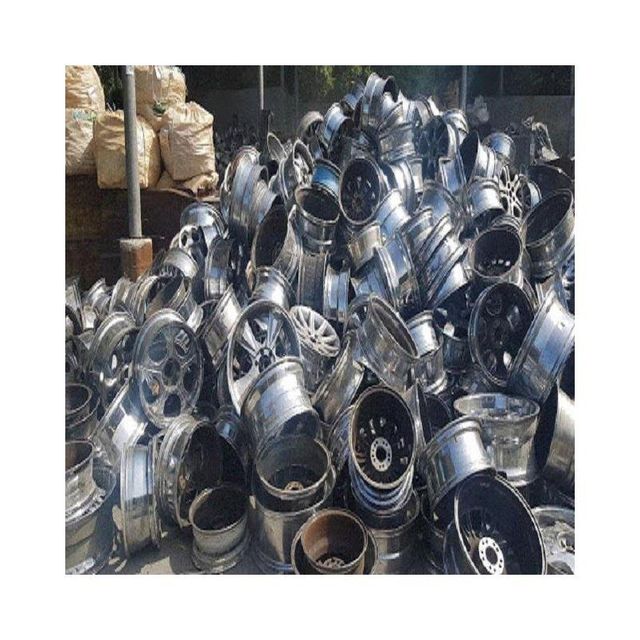 Aluminum wheel scrap