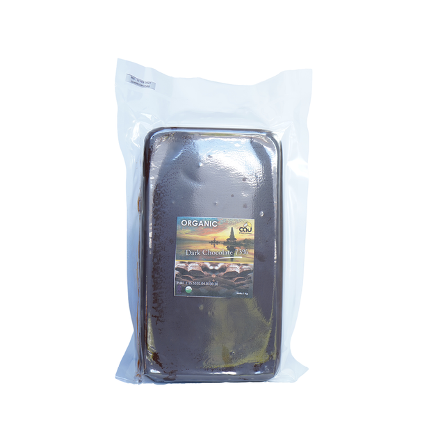 Organic Dark Chocolate 73% – Premium Bali Cocoa