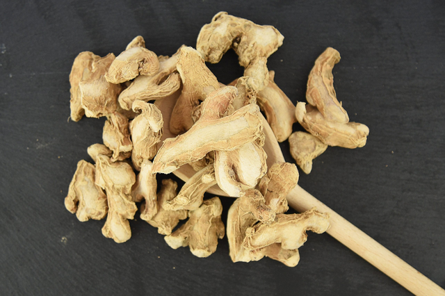 Packaged dried ginger bulk