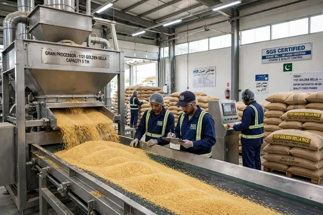 Packaged 1121 Golden Sella Basmati Rice - Front View