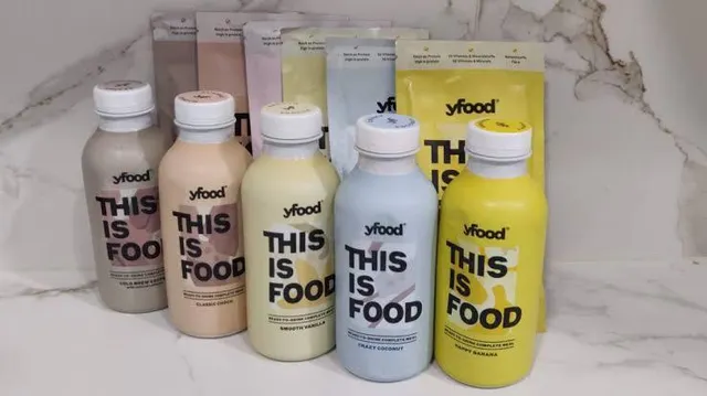 yfood Fruity Peach Complete Meal Bottle