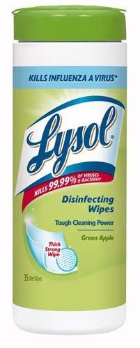 Lysol Dual Action Disinfectant Wipe - Citrus Scent Close-up