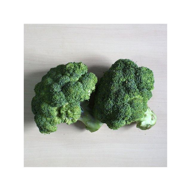 Broccoli in packaging with clean presentation