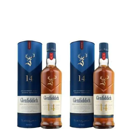 Close-up of Glenfiddich Bottle Label