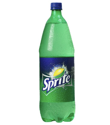 Sprite Lemon-Lime Soft Drink Bottle