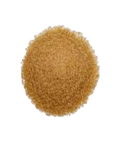Close-up view of Premium Brown ICUMSA VHP Cane Sugar granules