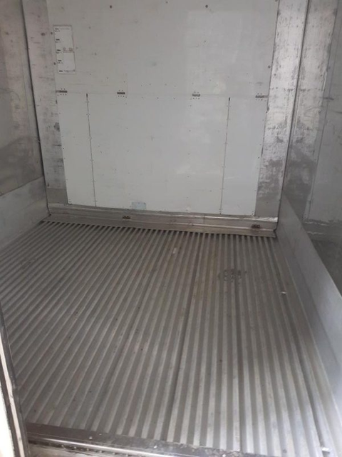 Reefer container refrigeration unit and control panel