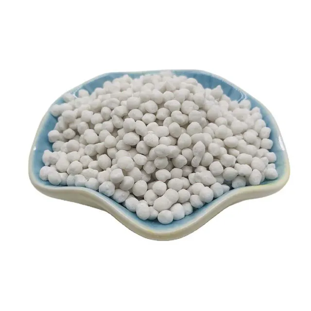 White granular phosphate fertilizer MAP 33