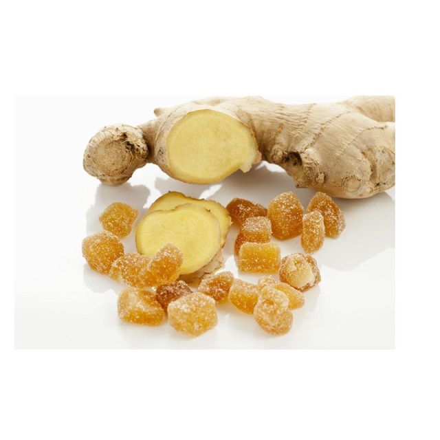 Fresh ginger in natural light