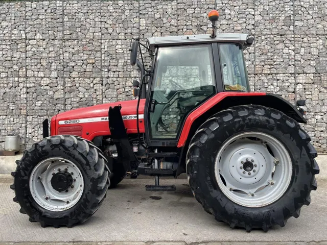 Massey Ferguson Tractor 385 Agricultural Use in Field