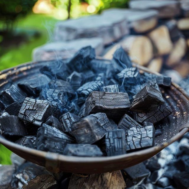 Natural Hardwood Charcoal Image 3
