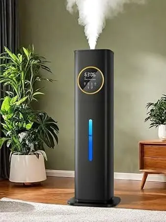 Levoit LV600S humidifier mist output demonstration