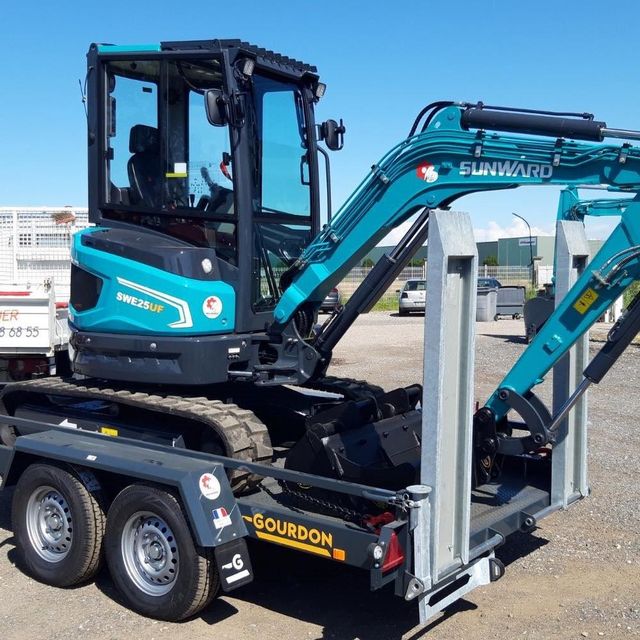 Sunward SWE90E Excavator - Ground Condition