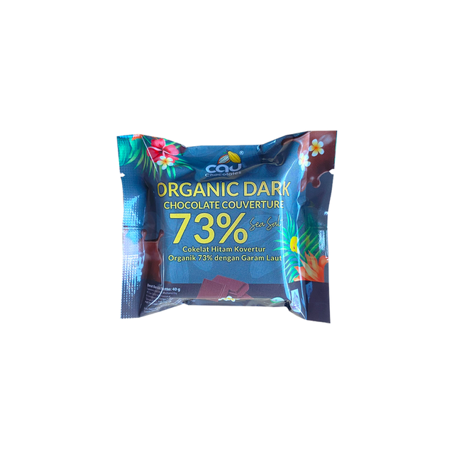 Organic Dark Chocolate 73% – Premium Bali Cocoa
