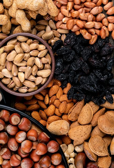 Variety of Dry Fruits and Nuts