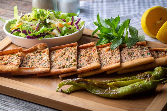 Homemade Minced Meat Pide