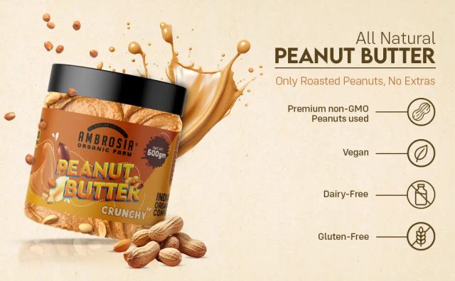 Natural and Healthy Peanut Butter