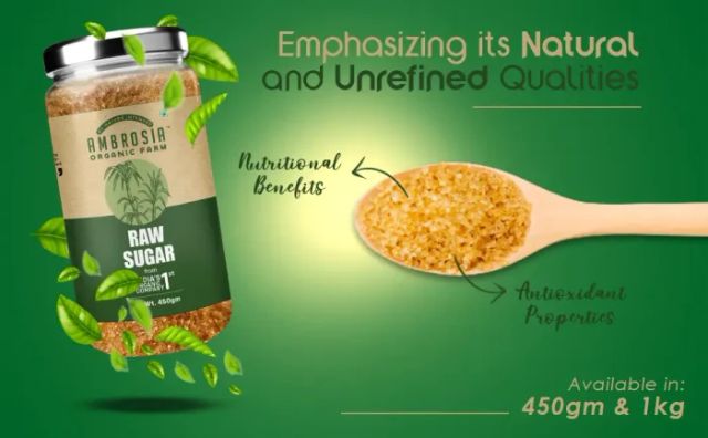 Unrefined Organic Raw Sugar