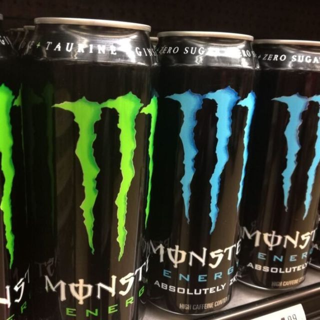 Monster Energy Drink Display