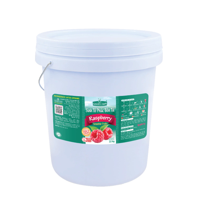 Golden Farm Raspberry Smoothie Bottle