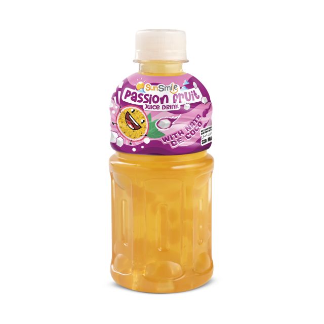 SunSmile Passion Fruit Juice with Nata De Coco