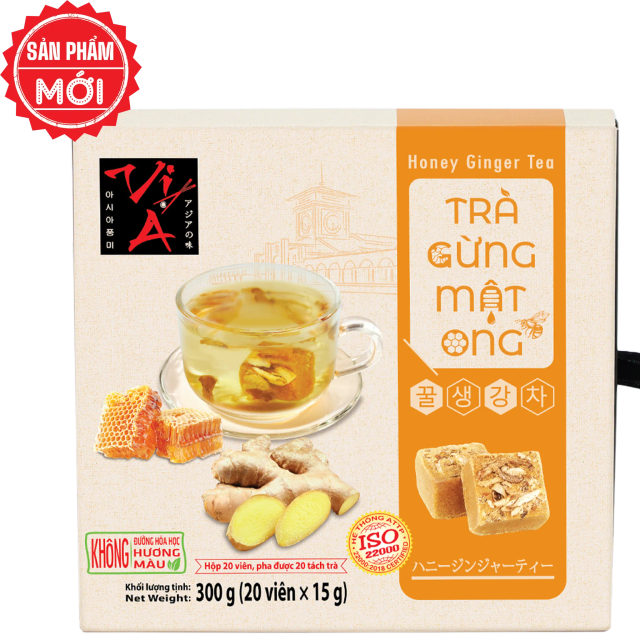 Ginger Honey Tea Tablets Vị Á